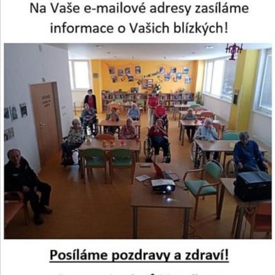 Posíláme pozdravy a zdraví!