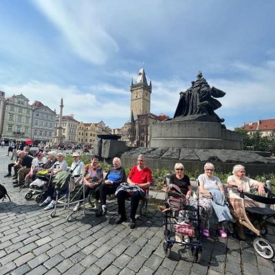 Výlet vláčkem po centru Prahy