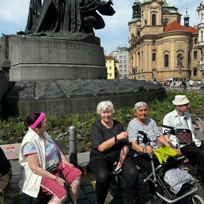 Výlet vláčkem po centru Prahy